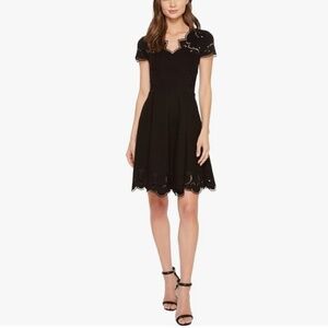 Ted Baker Saloane Embroidered Skater Dress